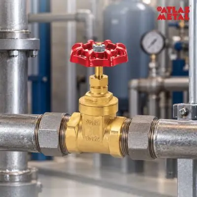 brass gate valve
